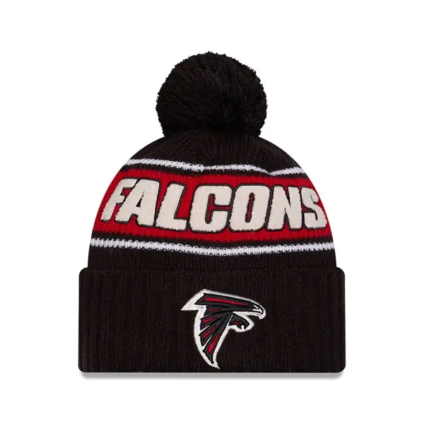 Atlanta Falcons New Era 2024 Gorro Deportivo de la Línea Lateral Frontal
