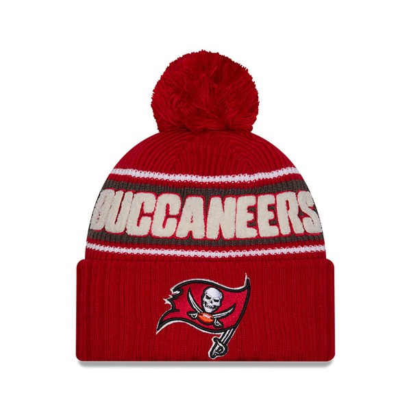 Tampa Bay Buccaneers New Era 2024 Sideline Sport Knit Front