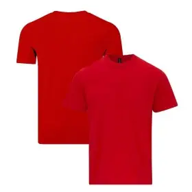 Équipe - T-shirt classique en coton avec texte rond