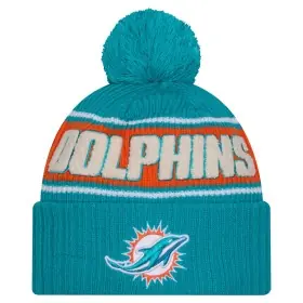 Miami Dolphins New Era 2024 Sideline Sport Knit Frontal