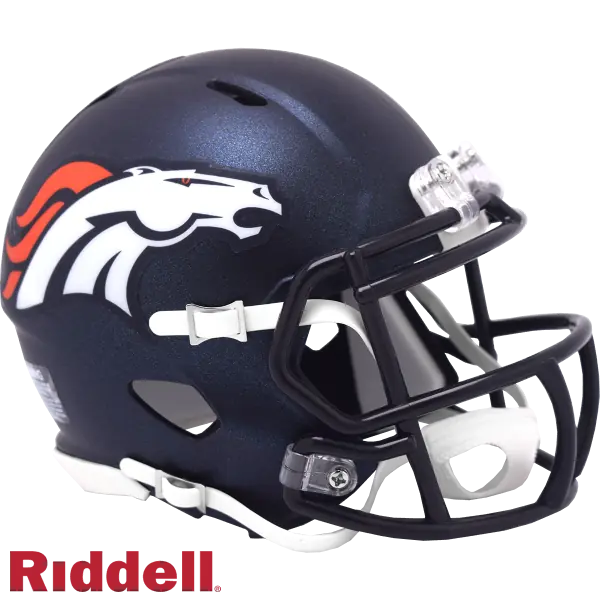 Denver Broncos Mini Speed Replica Hjälm 2024