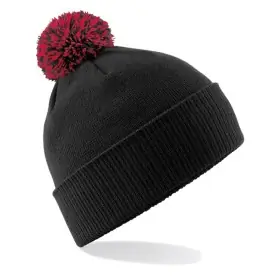 Headwear - Embroidered Bobble Hat
