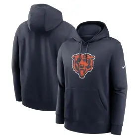 Chicago Bears Nike Club Hoodie fram och bak