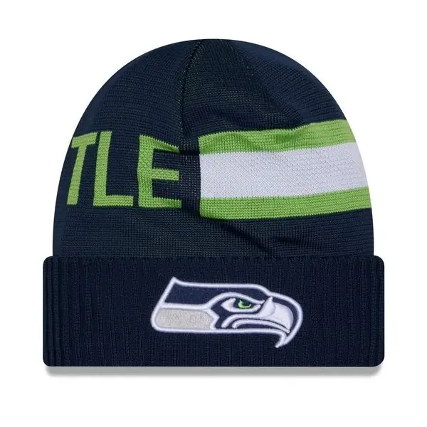 Seattle Seahawks New Era 2024 Beanie Front