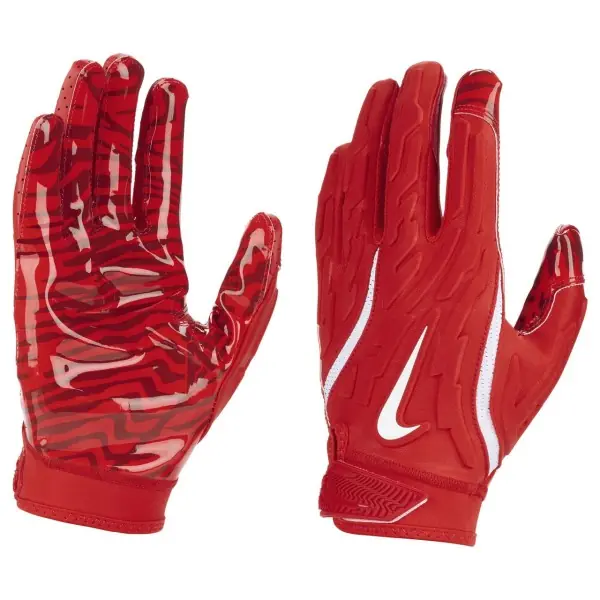Guantes Acolchados para Receptor Nike Superbad 7.0 Adulto Rojos