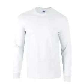 Team - Klassisches Baumwoll-Langarmshirt mit Wortmarke