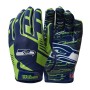 Guanti da ricevitore per giovani Seattle Seahawks Wilson NFL Stretch Fit