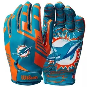 Miami Dolphins Wilson NFL Stretch Fit Voksen Receiver Handsker