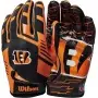 Cincinnati Bengals Wilson NFL Stretch Fit Receiver-handskar f