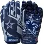 Dallas Cowboys Wilson NFL Stretch Fit Voksen Receiver Handsker