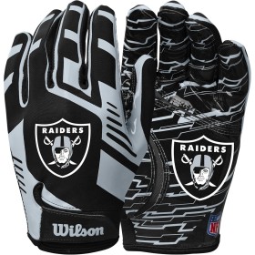 Las Vegas Raiders Wilson NFL Stretch Fit Erwachsene Receiver-Handschuhe