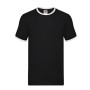 Team - T-shirt à manches longues avec logo rétro usé
