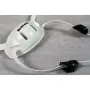 Riddell Speedflex Cam Loc hard Cup Chin Strap White