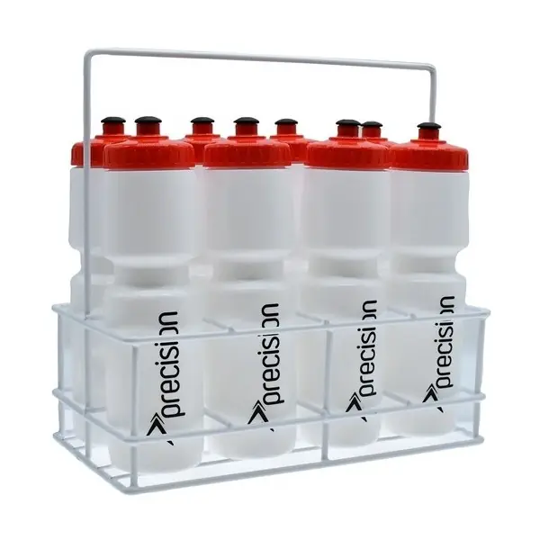 Botellas de Agua Precision 8 y Portabotellas de Alambre