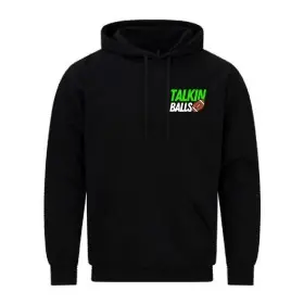 Talkin Balls - Embroidered Classic Cotton Hoodie