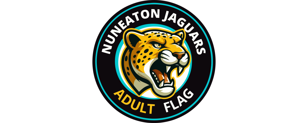Nuneaton Jaguars Voksen Flag