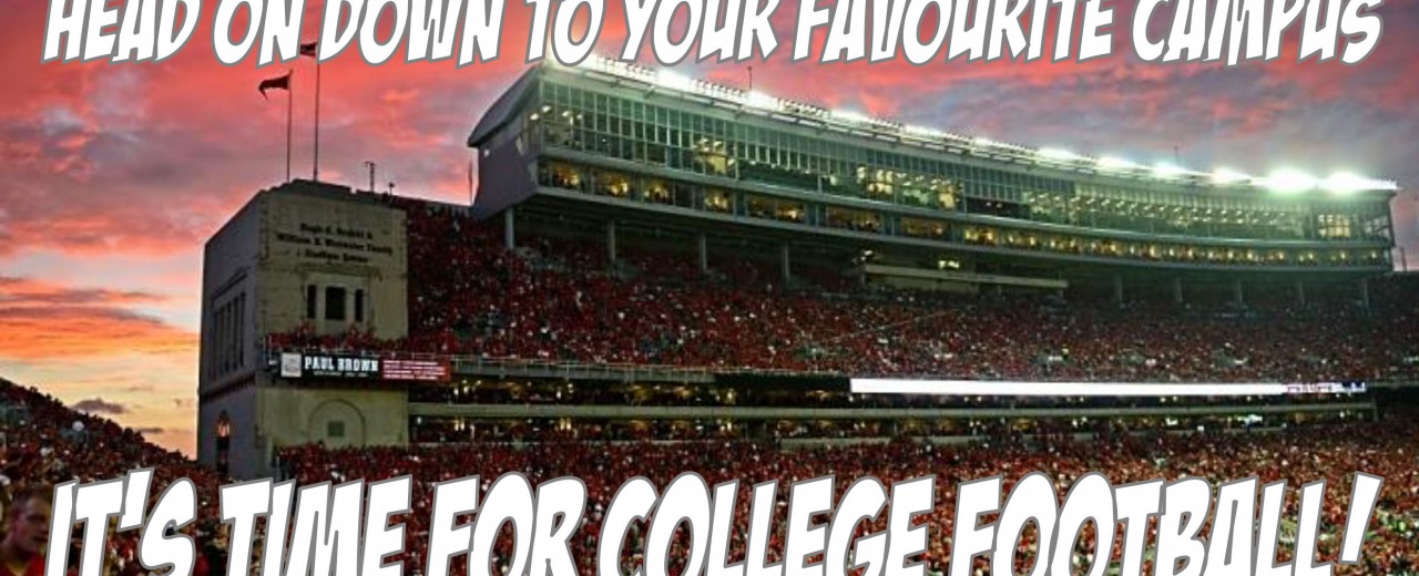 It’s Time For College Football!